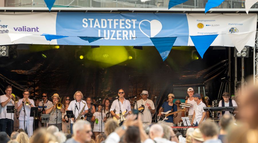 Der Start des Stadtfest 2025 Luzern ist gelungen